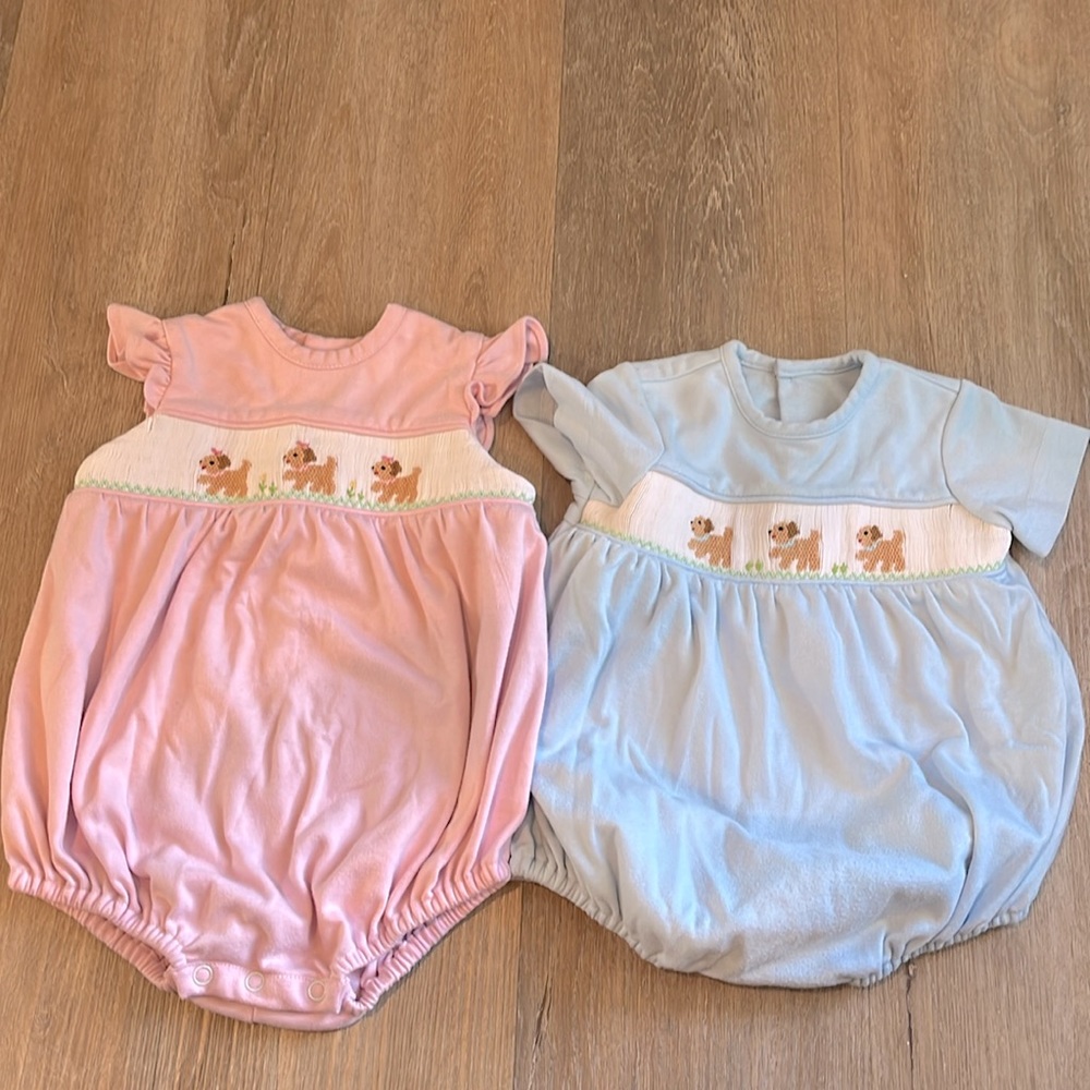 B/G twin outfit, GUC, 9 months, Baby Sen by Remember Nguyen